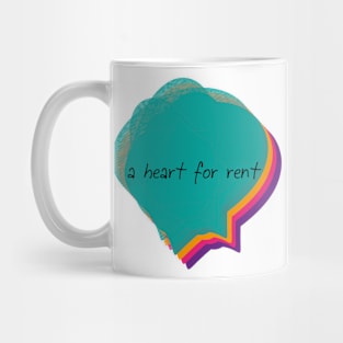 A heart for rent Mug